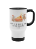 Mr. & Mrs. Panda Thermo Mug Mäuse Kuchen mit Spruch in Weiß