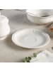 Villeroy & Boch 6er Set Teeobertassen mit Untertassen Manoir 130 ml in weiß