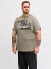 JACK & JONES PLUS T-shirt in Vetiver