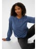 Kaffe Langarm-Bluse KAamalia Regular fit in Crown Blue