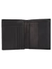 Greenburry Pure Black Geldbörse RFID Schutz Leder 10.5 cm black