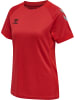 Hummel Hummel T-Shirt Hmllead Multisport Damen Leichte Design Schnelltrocknend in TRUE RED