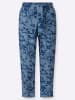 Sieh an! 7/8-Freizeithose in jeansblau-bleu-bedruckt