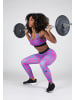Gorilla Wear Leggings - Colby - Blau/Rosa