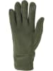 styleBREAKER Touchscreen Fleecehandschuhe in Dunkeloliv