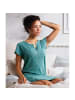 REDBEST Single-Jersey Nachthemd in jade