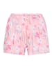 VIVANCE DREAMS Pyjamashorts in rosa geblümt