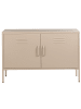 Beliani Büroschrank URIA in Beige - (W) 100 x (H) 65 x (L) 40 cm