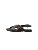 Cashott Sandalen CASGITTA in Dark Brown Croco