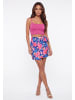 faina Women Skirt in Blue Pink
