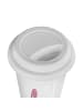 Mr. & Mrs. Panda ToGo Kaffeebecher Flamingo Classic mit Spruch in Weiß