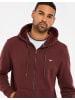 Threadbare Sweatjacke Through Tangerine in Burgundy