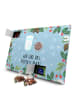 Mr. & Mrs. Panda Advents-Teekalender Milch Keks mit Spruch in Eisblau