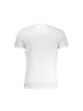 cavalli CLASS Weißes Baumwoll-T-Shirt