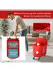 HOMCOM Putzwage-60L x 27B x 70,5H cm-Rot