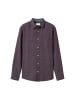 Tom Tailor Knopfleisten Langarmshirt für Herren in uni