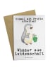 Mr. & Mrs. Panda Grußkarte Winzer Leidenschaft mit Spruch in Weiß
