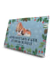 Mr. & Mrs. Panda Advents-Teekalender Hund Basset Hound mit Spruch in Eisblau