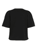 Vila Oberteil mit kurzen Ärmeln in Black Beauty