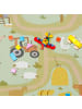 relaxdays 21-tlg. Puzzlematte "Bauernhof" in Bunt