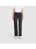 MAC HOSEN Bootcut Jeans Laura in schwarz