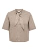 ONLY Carmakoma Strickjacke in Taupe Gray 1