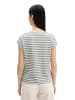 Marc O'Polo Gestreiftes T-Shirt regular in Medium Green