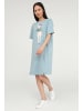 Finn Flare T-Shirt Kleid Katze in phantom