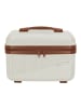 travelite Bali Beautycase 36 cm in weiss-cognac