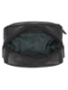 Jost Stockholm Kulturbeutel Leder 22 cm schwarz
