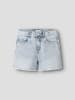 name it Jeanshorts NKFROSE in light blue bleached denim