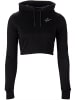 Gorilla Wear Crop-Top-Hoodie - Pixley - Schwarz