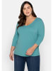 sheego Shirt in aqua