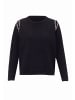 carato Damen Strickpullover in Schwarz
