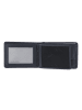 Golden Head Polo Geldbörse RFID Schutz Leder 10 cm in marineblau