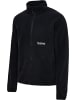 Hummel Kinder Fleecejacke/Fleecepullover "Hmlpulse Fleece Jacket" in Schwarz