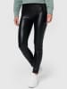Nur Die  Vegane Leggings in Leder-Optik Relax & Go in Schwarz