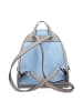 Michael Kors Blau Beige Stoff Rucksack