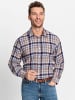 WITT WEIDEN Flanellhemd in marine-camel-kariert