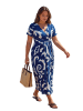 Shape Of You Kleid in Dunkelblau