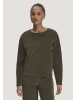 Hessnatur Hessnatur Longsleeve Oversized aus reiner Bio-Baumwolle in vintage oliv