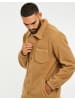 Threadbare Hemdjacke THB Fleece Button Through Borg Alfred in camel_Borg