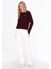 DreiMaster Women Sweater in burgundy