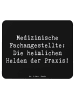 Mr. & Mrs. Panda Mauspad Spruch Medizinische Fachangestellte Hel... in Schwarz