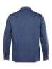 Men Plus Hemd in blue denim