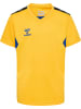 Hummel Hummel T-Shirt Hmlauthentic Multisport Unisex Kinder Feuchtigkeitsabsorbierenden in SPORTS YELLOW/TRUE BLUE