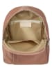 Samantha Look Rucksack echt Leder in alt-rosa