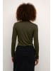 Kaffe Langarm-Shirt Yoko Tight fit in Forest Night