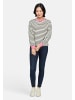 Salzhaut Sweatshirt UNSEBULK in Navy Offwhite