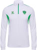 Hummel Halbreißverschluss Jacke Asse 23/24 Fußball Herren in BRIGHT WHITE
